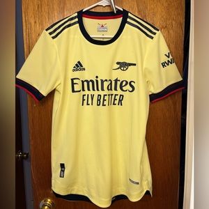 Adidas Arsenal FC Away 21/22 Authentic Player Issue Soccer Jersey